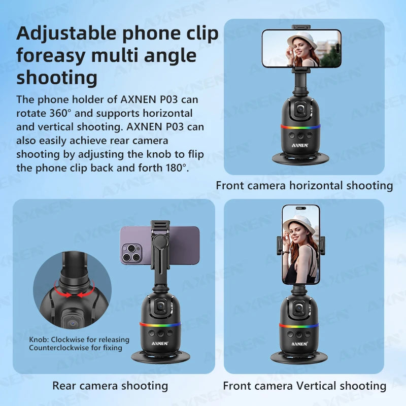 AI Face Tracking Tripod