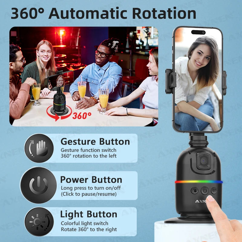 AI Face Tracking Tripod