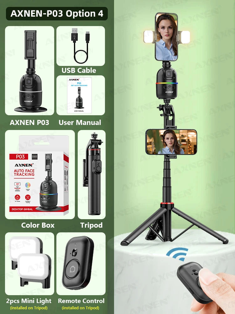 AI Face Tracking Tripod